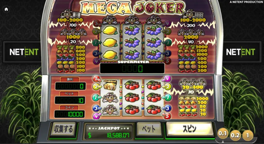 オンラインカジノ　スロット