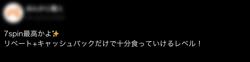 7spin 7スピン セブンスピンカジノ 口コミ 評判
