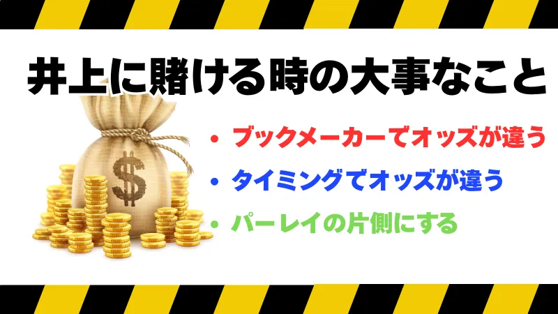 井上尚哉　賭け　オンラインカジノ　
スポーツベット