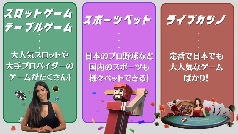 ボンズカジノ　ゲーム