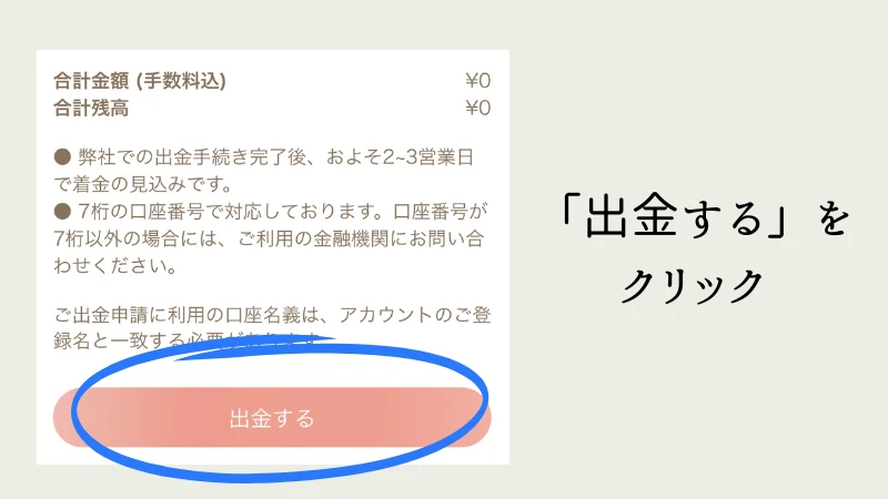 遊雅堂 出金方法