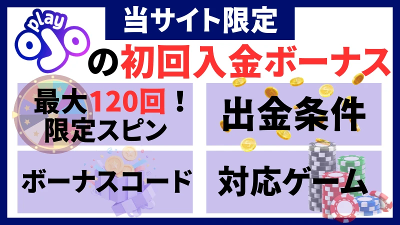 プレイオジョ 初回入金ボーナス