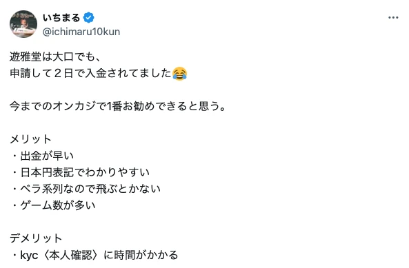 遊雅堂 口コミ 評判