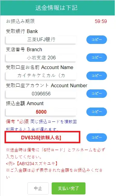 クイーンカジノ 入金方法