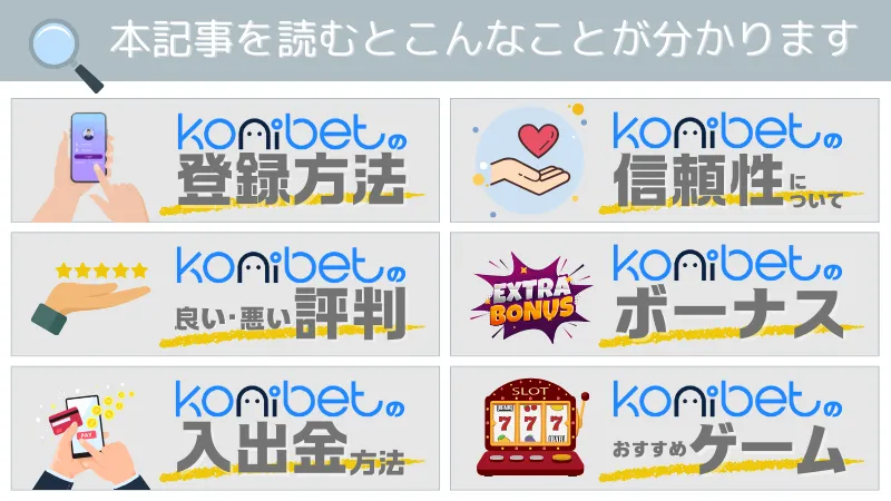 コニベットとは 内容