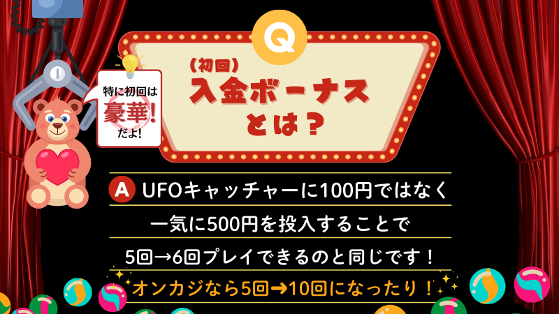 入金ボーナスとは