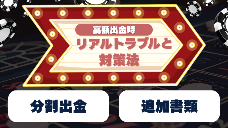 オンラインカジノ オンカジ 高額出金